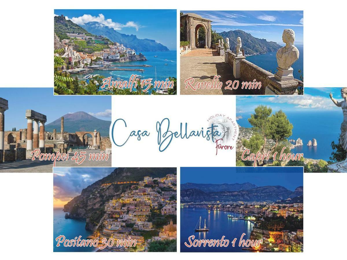 Casa Bellavista Βίλα Furore Εξωτερικό φωτογραφία
